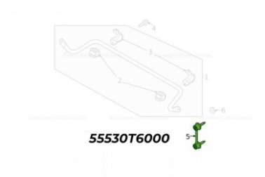    Genesis GV80 55530T6000 Mobis