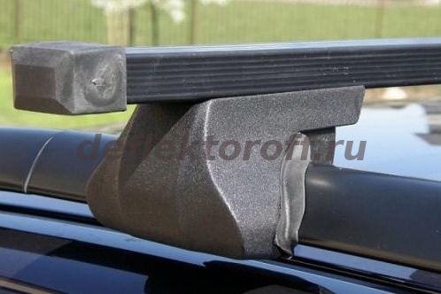 Багажник на рейлинги VW Tiguan II Favorit прямоугольные дуги