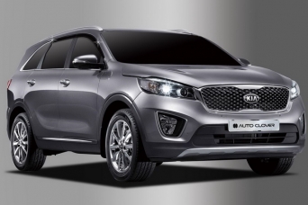 Дефлекторы боковых окон KIA Sorento Prime autoclover 4 части