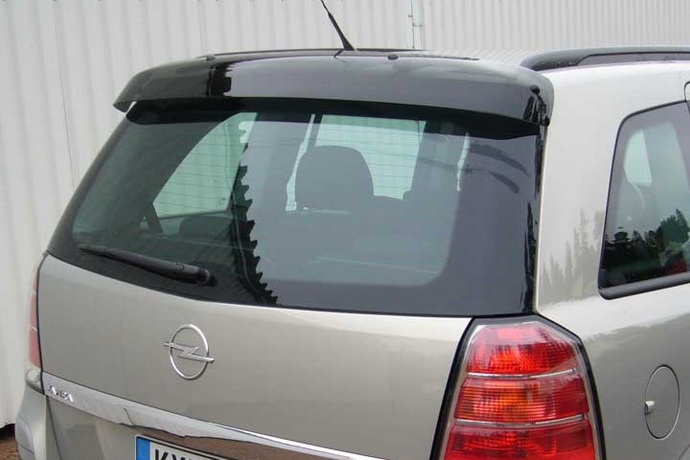 Купить стекло опель зафира. Задний спойлер на Opel Zafira b. Спойлер (дефлектор) багажника Opel Zafira b 2006. Дефлектор 5 двери Опель Зафира. Спойлер козырек Opel Zafira b.